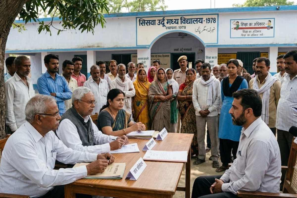 Motihari Teacher Inquiry: सिसवा उर्दू स्कूल के शिक्षक पर पहचान छुपाकर नौकरी पाने का आरोप, त्रि-सदस्यीय समिति करेगी जांच