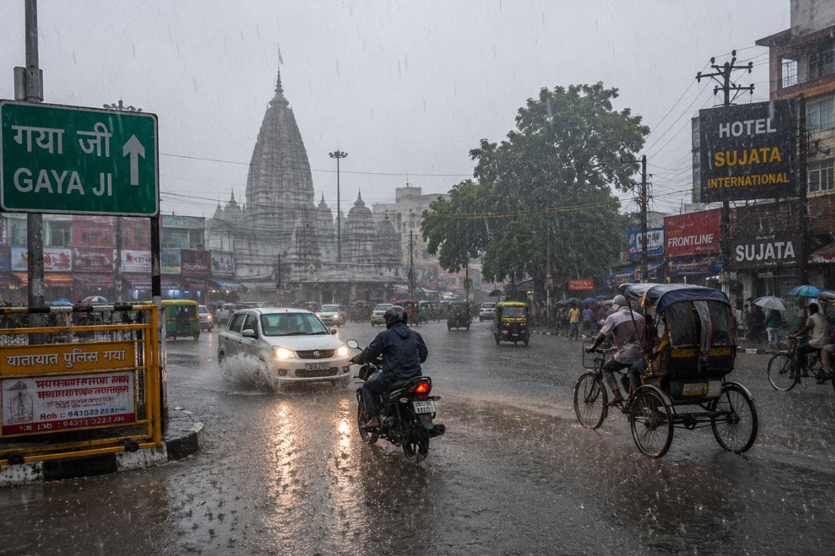 गया जी: आज दोपहर में गरज-चमक के साथ होगी झमाझम बारिश, मौसम विभाग ने जारी किया अलर्ट
