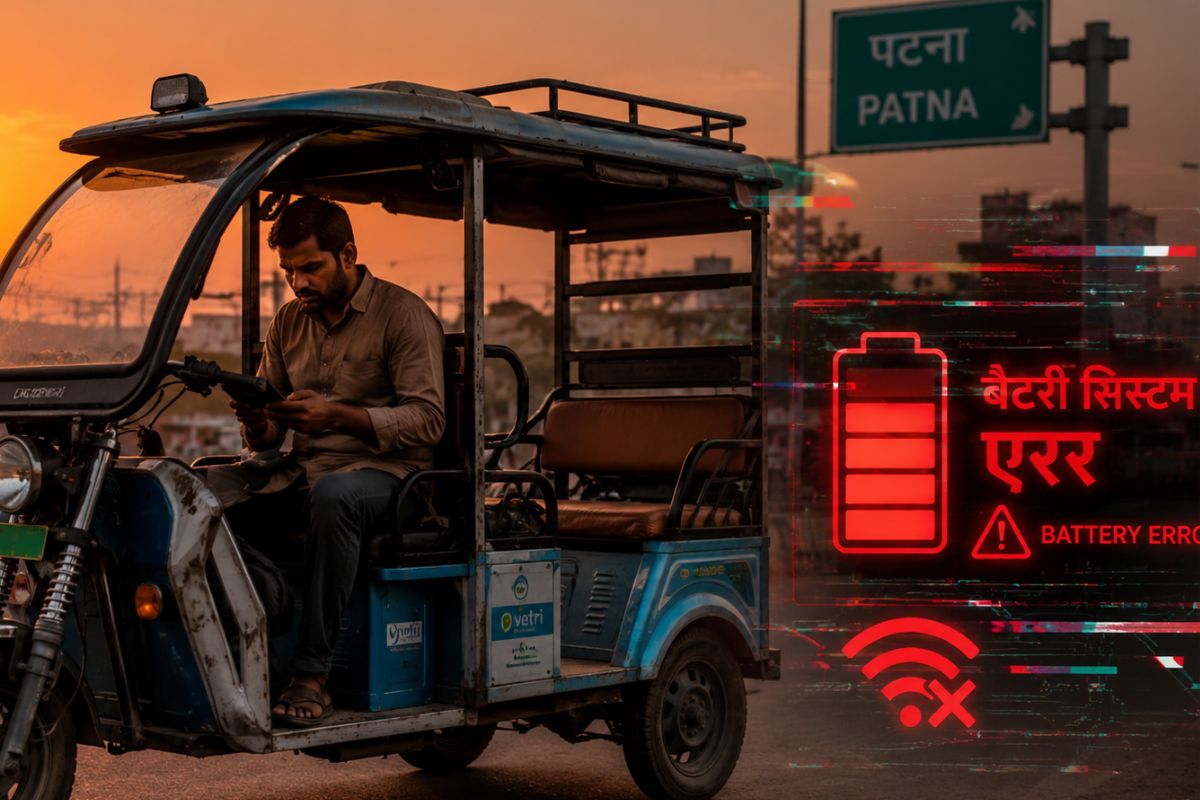 पटना में ई-रिक्शा की बैटरी हो रही है हैक, चलते-चलते बंद हुईं 300 गाड़ियां, जानिए चीनी एप से कैसे हो रहा खेल