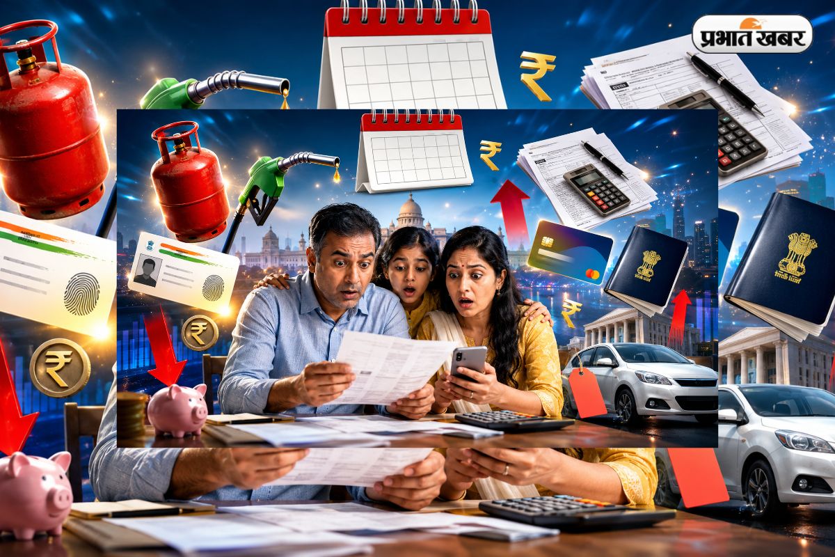 1 जुलाई से लागू हुए 8 बड़े बदलाव, LPG सस्ता, पासपोर्ट महंगा, डीजल लिमिट खत्म, जानें आपकी जेब पर कितना पड़ेगा असर