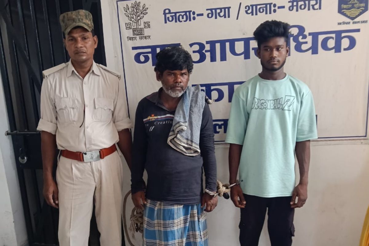 मैगरा में पुलिस ने दो फरार आरोपियों को पकड़ा, हत्या के प्रयास के मामले में थी तलाश