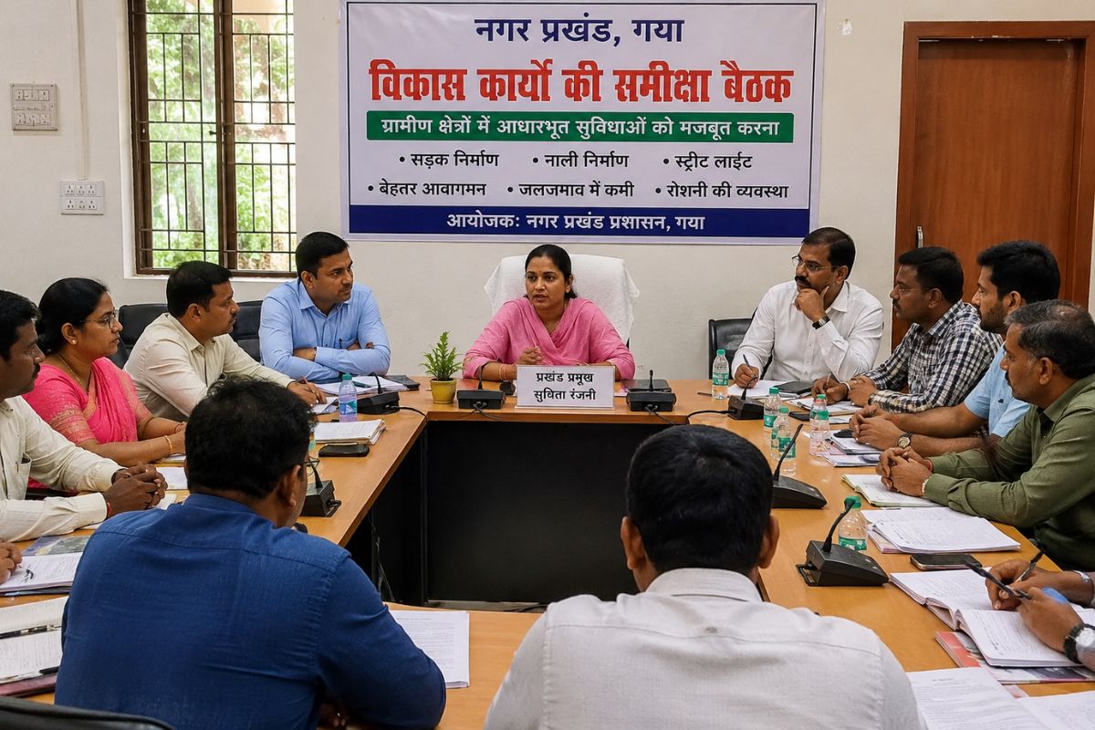 गया जी नगर प्रखंड में 2 करोड़ की विकास योजनाओं को मिली मंजूरी, ग्रामीण क्षेत्रों में आधारभूत सुविधाएं होंगी मजबूत