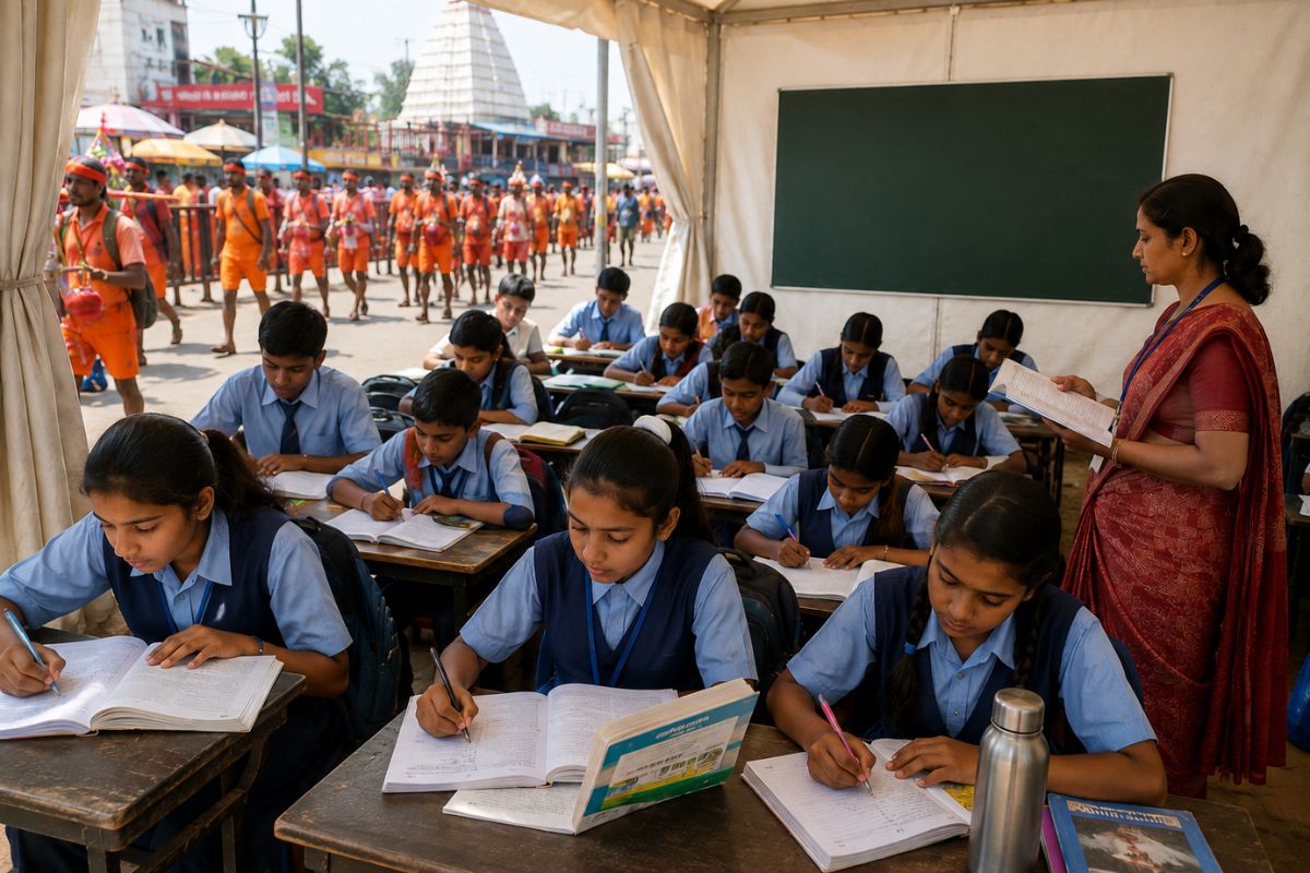 श्रावणी मेला के दौरान भी नहीं रुकेगी बच्चों की पढ़ाई, 13 स्कूलों के लिए शिक्षा विभाग की खास तैयारी