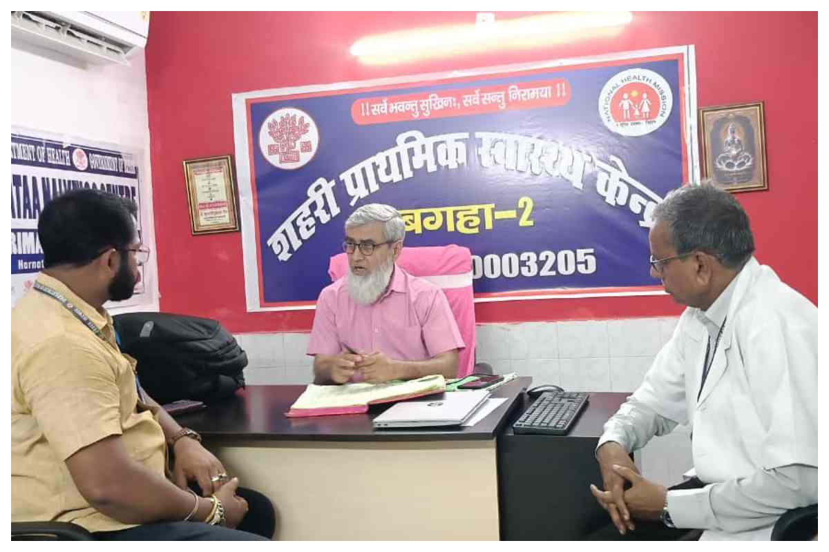 स्वास्थ्य विभाग में हड़कंप, एनसीडीओ का निरीक्षण, कई अहम निर्देश जारी