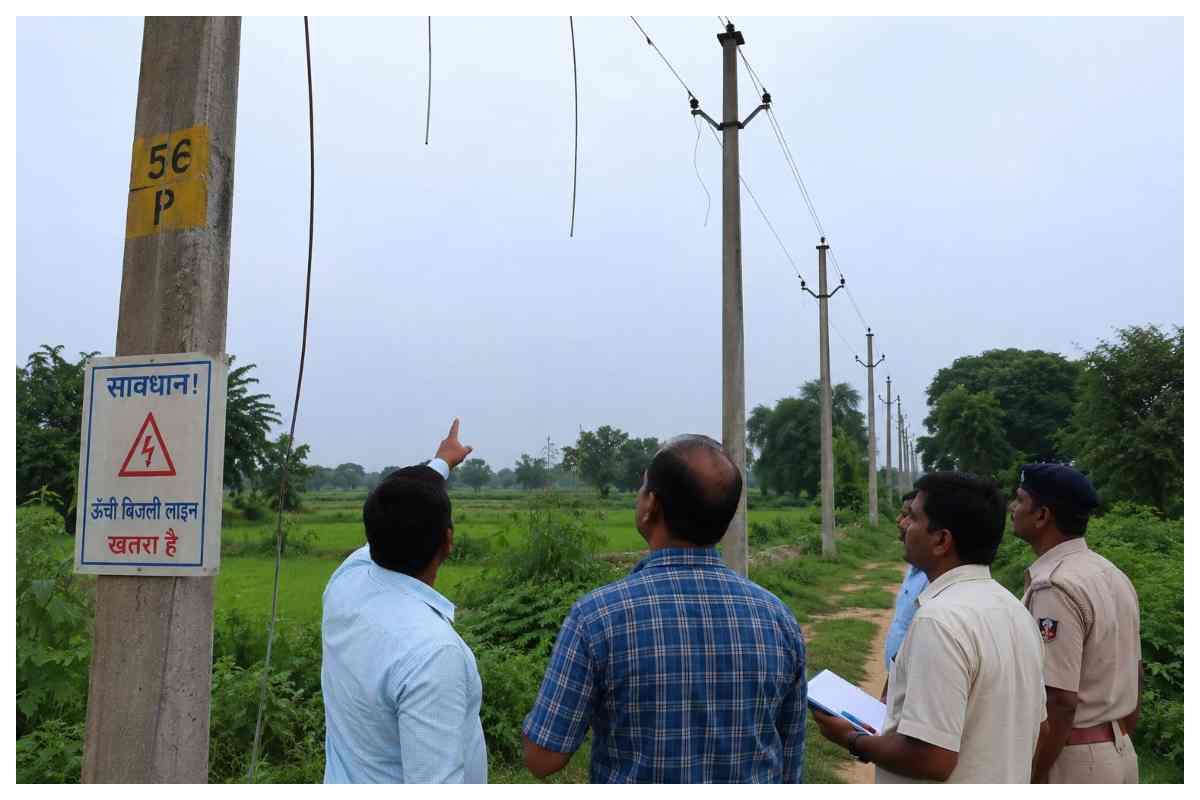 मझौलिया में 13.2 किमी बिजली तार चोरी, करीब 88 पोल से गायब हुए हाई टेंशन तार