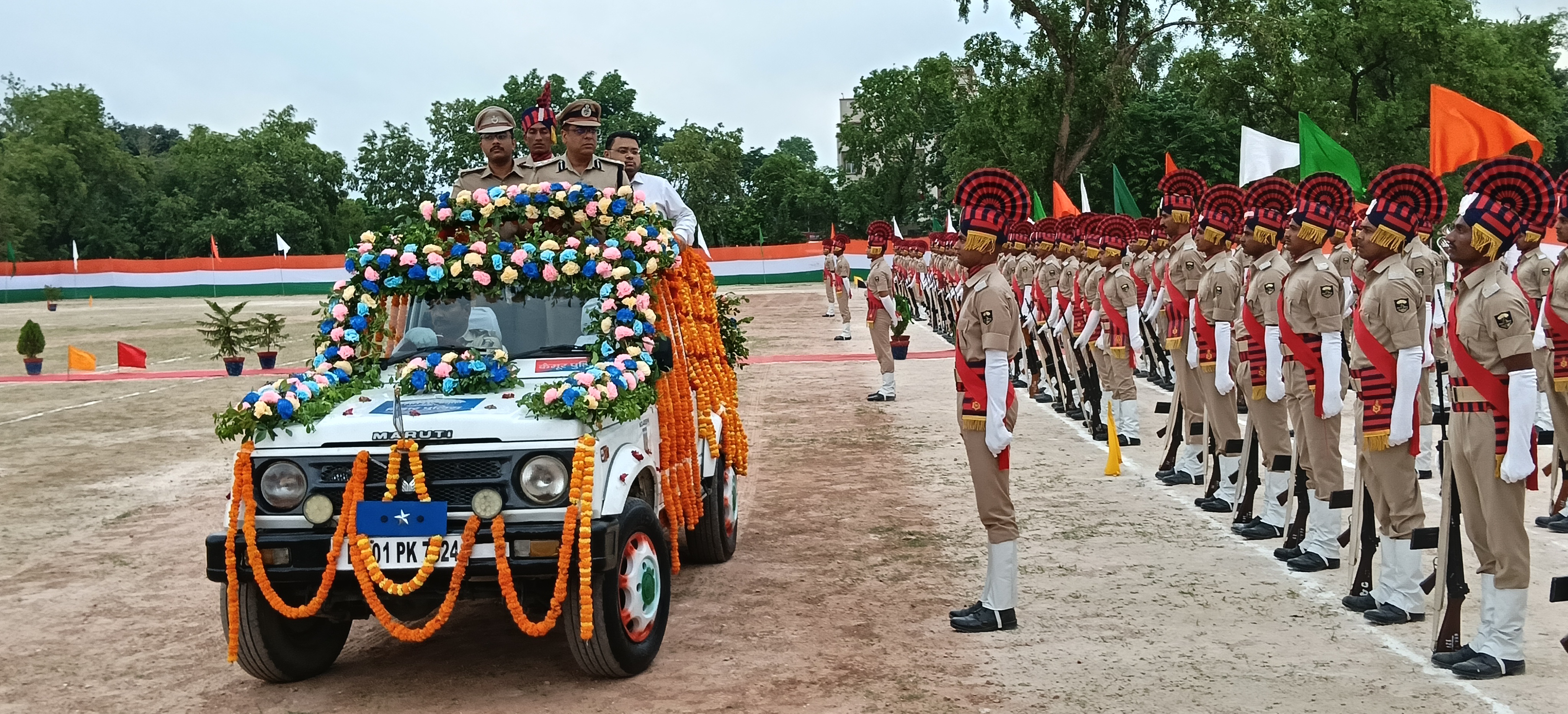 कैमूर: 143 प्रशिक्षु सिपाही बिहार पुलिस में शामिल, भभुआ पुलिस लाइन में हुआ दीक्षांत परेड