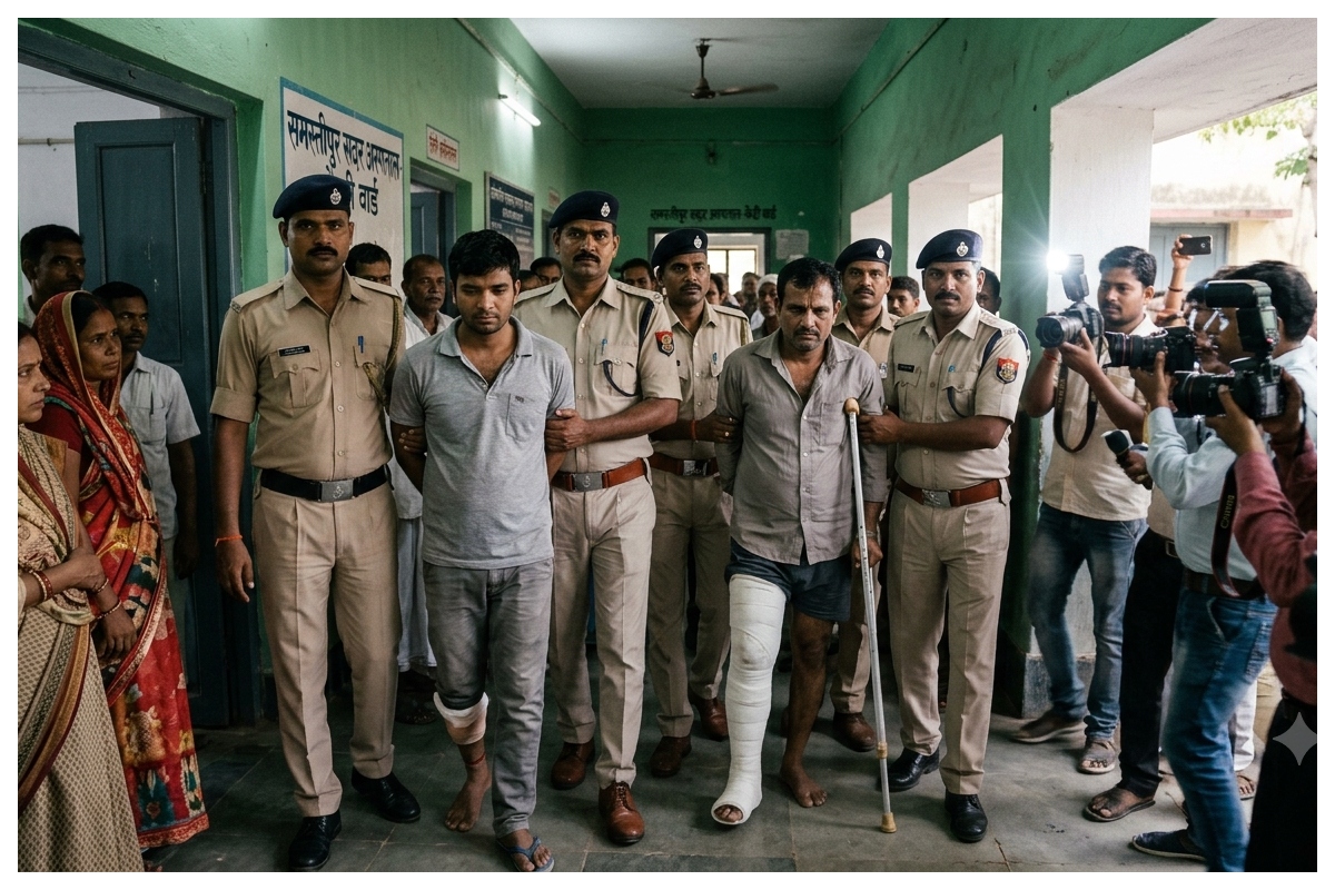 STF मुठभेड़ में घायल कुख्यात अमन और लक्ष्मी गिरफ्तार, इलाज के बाद भेजे गए जेल