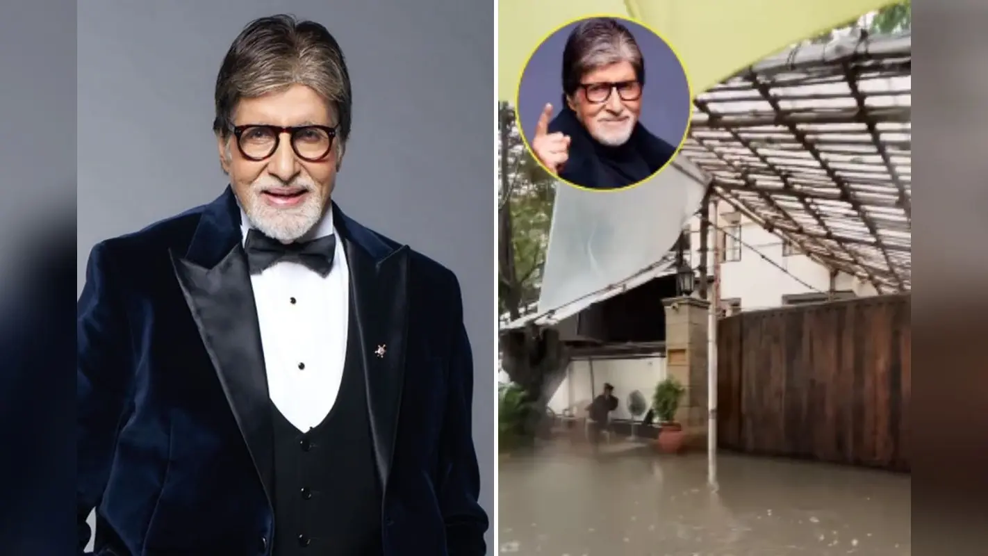 मुंबई की बारिश से अमिताभ बच्चन का घर ‘जलसा’ भी नहीं बचा, बाहर दिखा पानी ही पानी, वीडियो पर आने लगे कमेंट