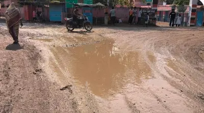कैमूर में भारतमाला एक्सप्रेसवे निर्माण का काम बना मुसीबत, PNC की लापरवाही से बढ़ा सड़क हादसे का खतरा