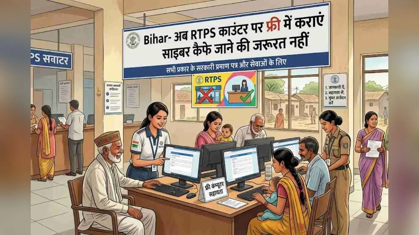 जमाबंदी में गलती है? अब RTPS काउंटर पर फ्री में कराएं आवेदन, साइबर कैफे जाने की जरूरत नहीं
