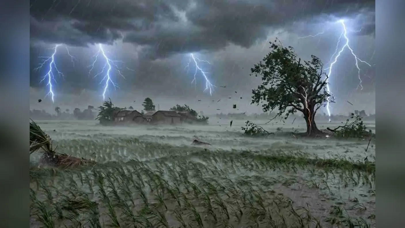 ठनका गिरने से युवक की मौत ठनका गिरने से युवक की मौत