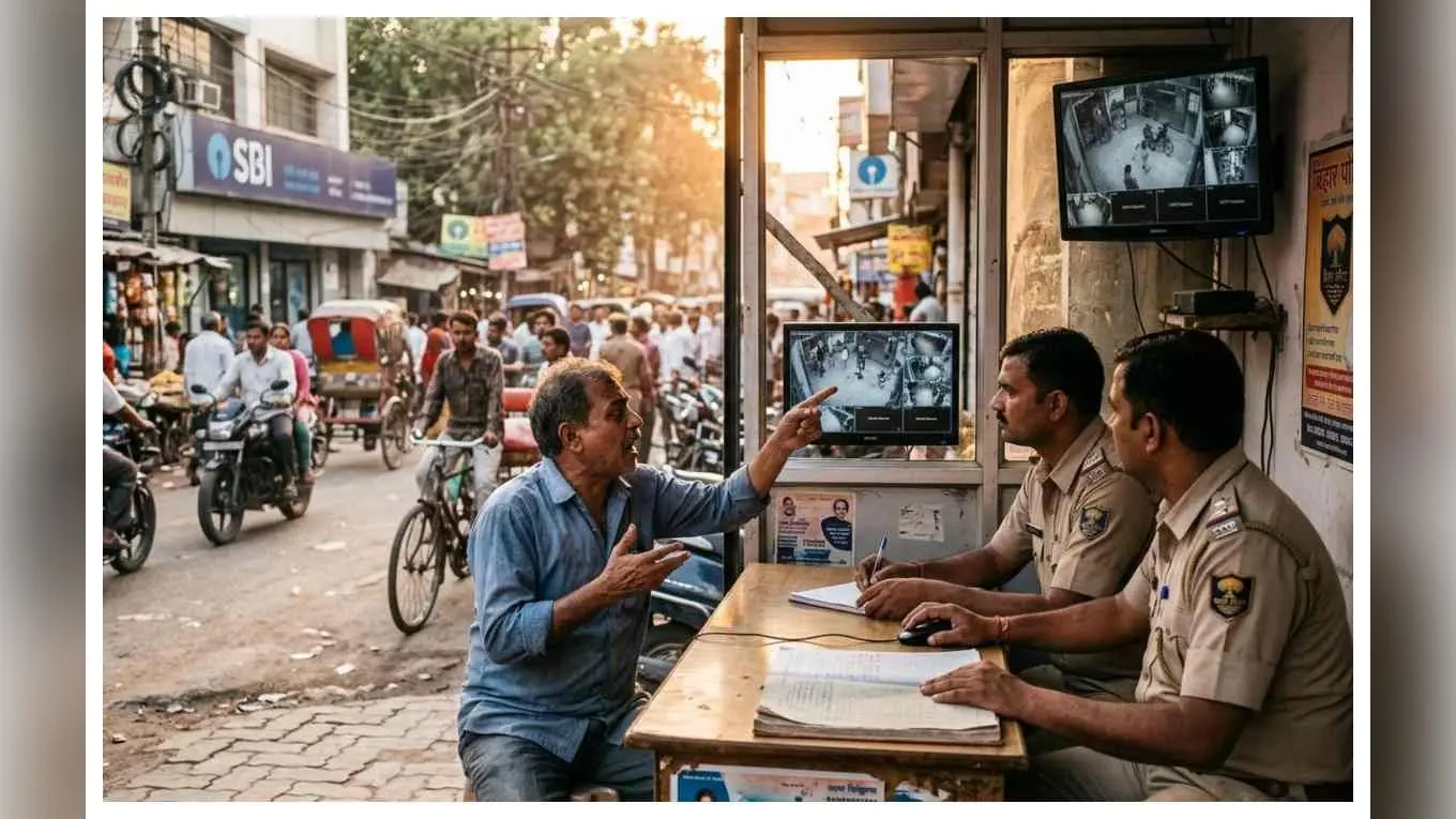 बैंक से 2 लाख निकालकर लौट रहे व्यक्ति से दिनदहाड़े छिनतई , CCTV खंगाल रही पुलिस