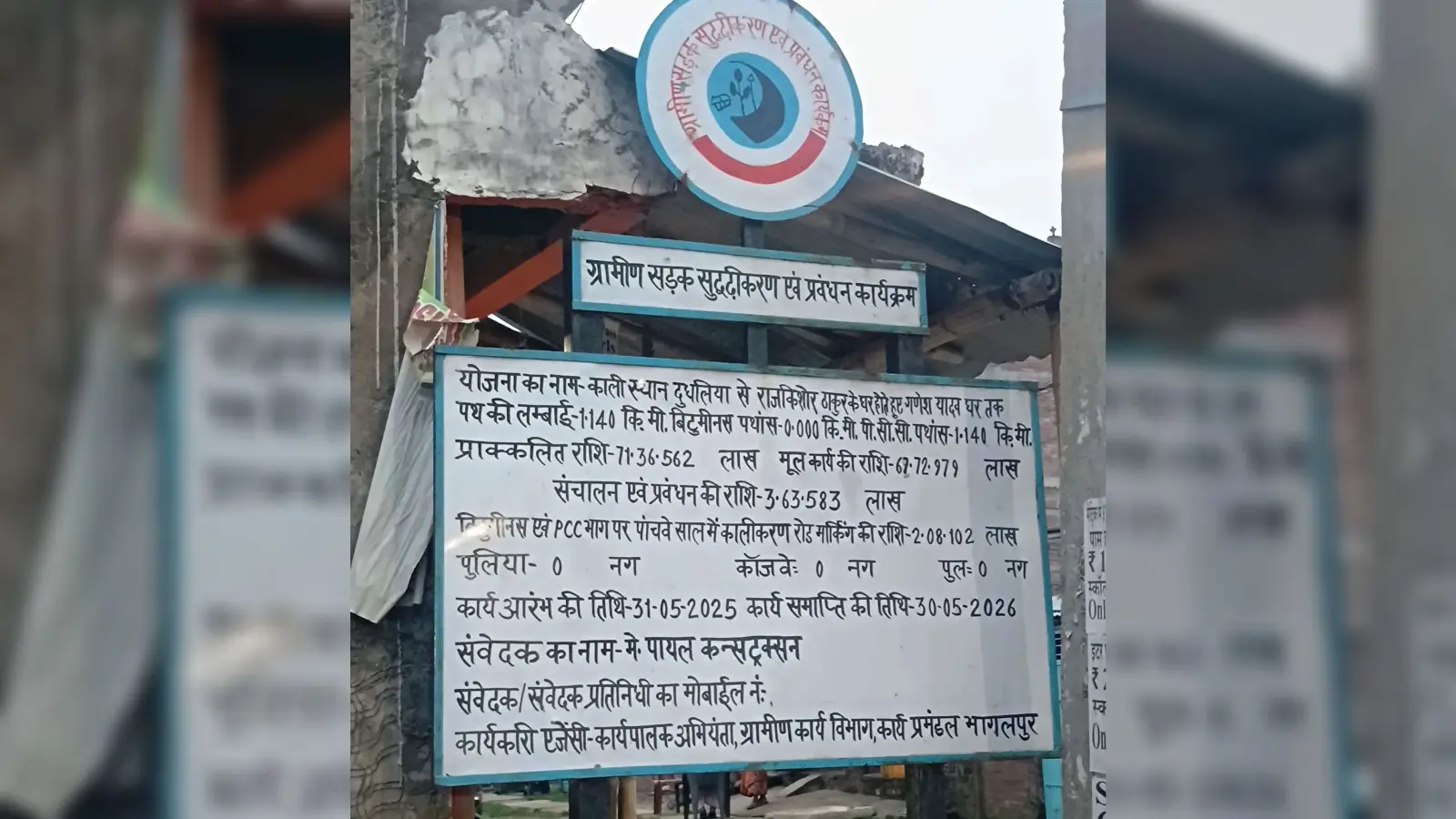 स्वीकृत सड़क निर्माण शुरू नहीं होने पर पूर्व पार्षद ने उठाए सवाल, मंत्री के नाम सौंपा आवेदन