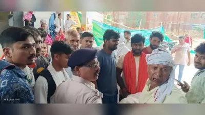 कैमूर में दर्दनाक हादसा: पानी भरे गड्ढे में पलटा ई-रिक्शा, चालक और 9 माह की मासूम की मौत
