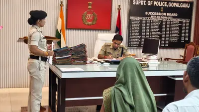 गोपालगंज पुलिस अधीक्षक कार्यालय में जनसुनवाई, शिकायतों के त्वरित निबटारे के निर्देश