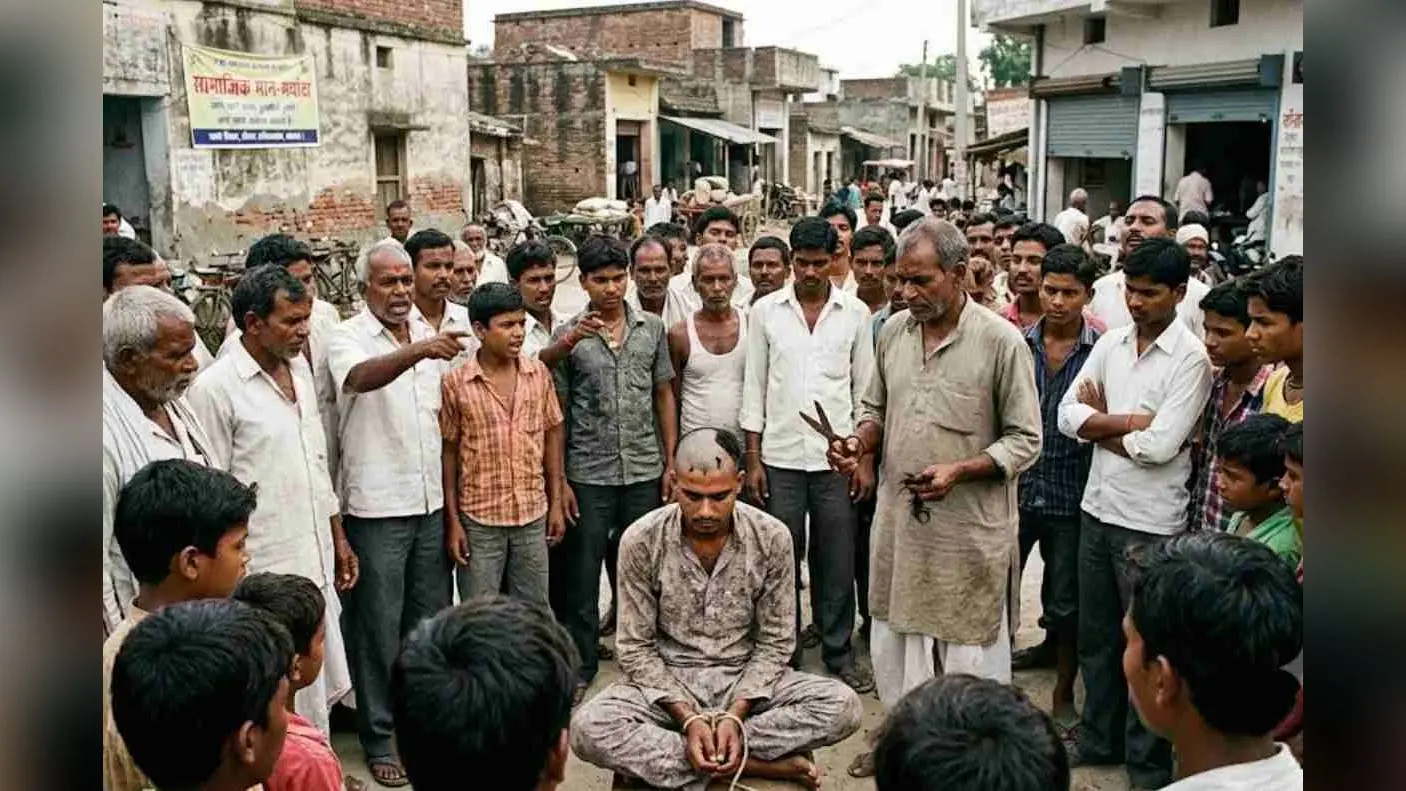 प्यार की ऐसी सजा… भीड़ ने प्रेमी जोड़े का सिर मुंडवाया और पूरे गांव में घुमाया