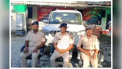 मोतिहारी: 48 घंटे में पुलिस का बड़ा कमाल! चोरी की स्कॉर्पियो मधुबनी से बरामद, चोरों की तलाश जारी
