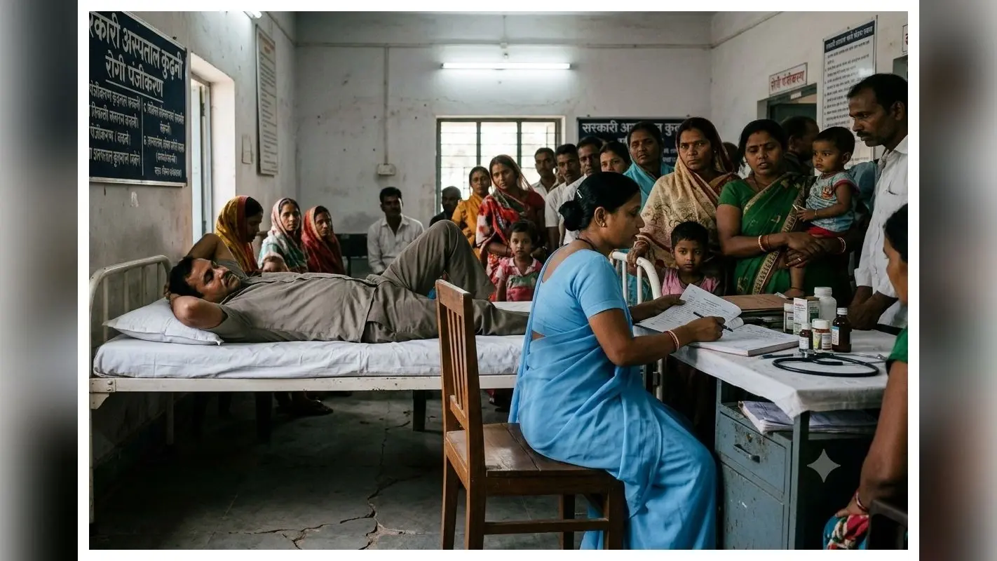 ड्यूटी के दौरान बेड पर सोते दिखे डॉक्टर, मरीजों का इलाज करती रहीं एएनएम, वीडियो वायरल