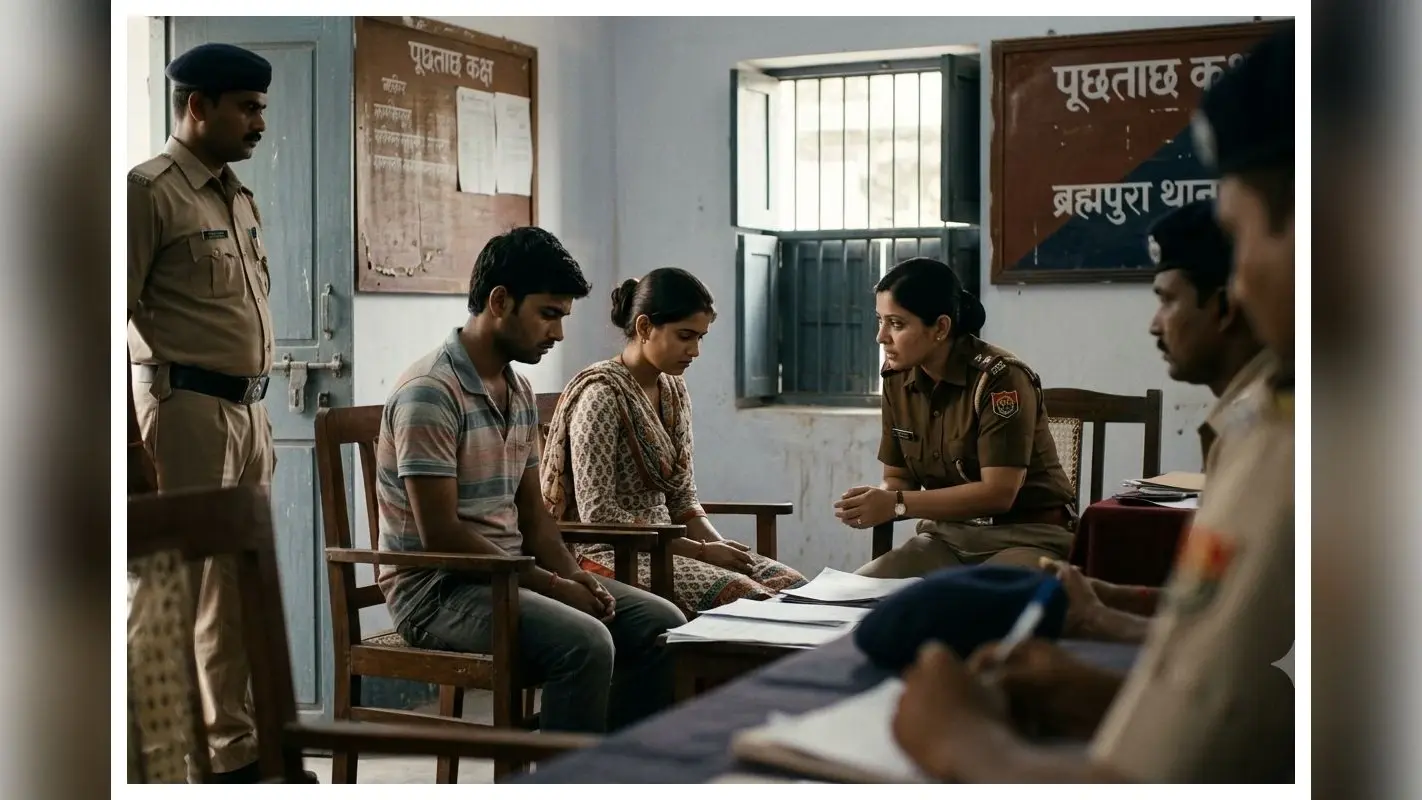 माड़ीपुर में संदिग्ध स्थिति में मिले प्रेमी जोड़े, स्थानीय लोगों की सूचना पर पहुंची पुलिस