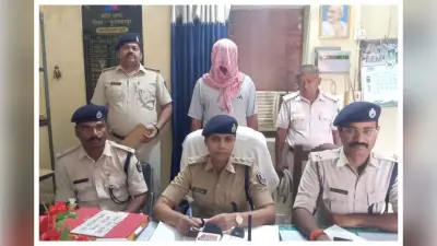 मुजफ्फरपुर: लूट की झूठी साजिश रचने वाला दामाद देवघर से गिरफ्तार, सास की जमीन हड़पने के लिए बुना था जाल