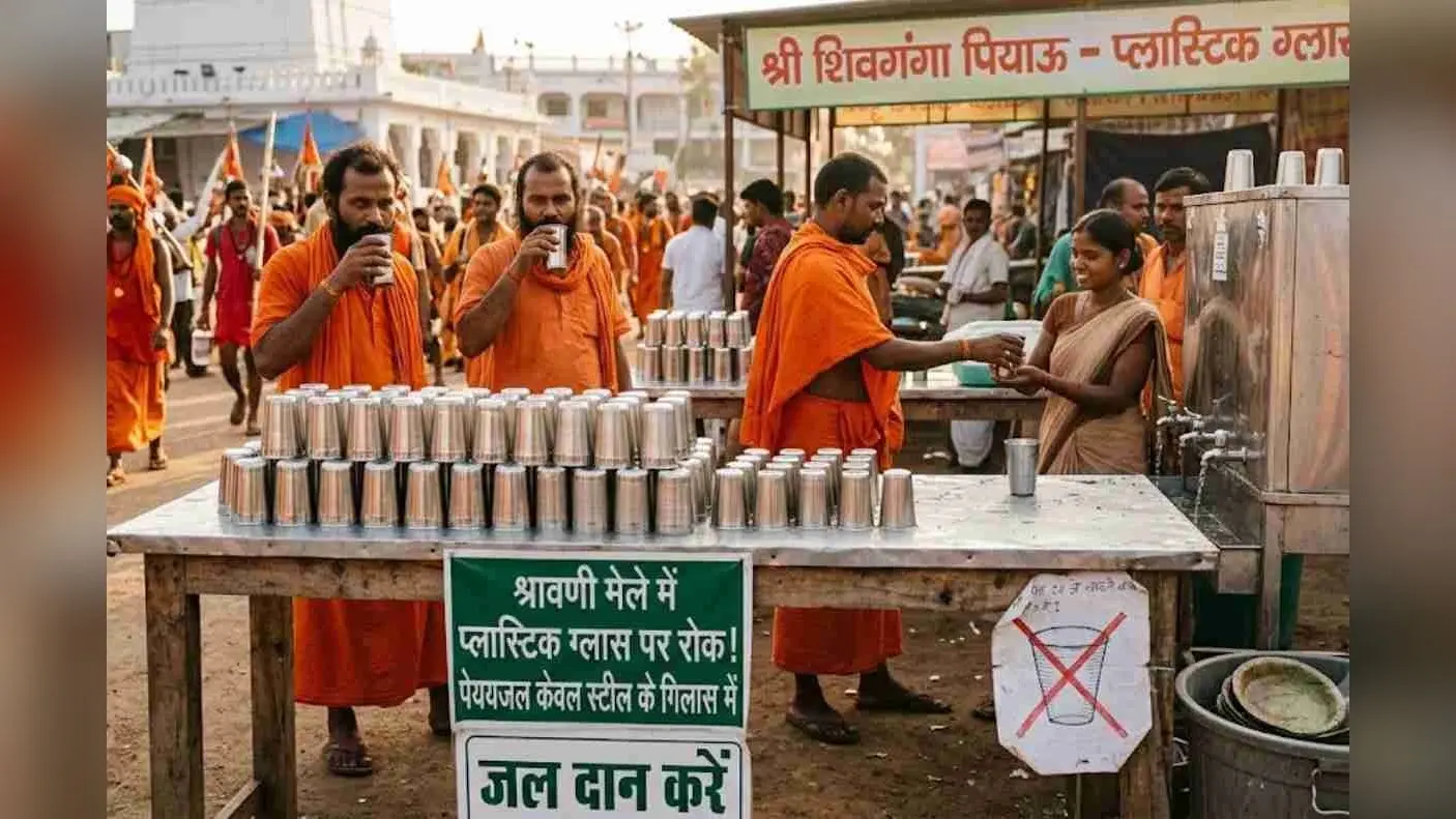 गरीबनाथ मंदिर जाने वाले ध्यान दें… श्रावणी मेले में प्लास्टिक ग्लास बैन, बाइक से आने वालों की ‘नो एंट्री’