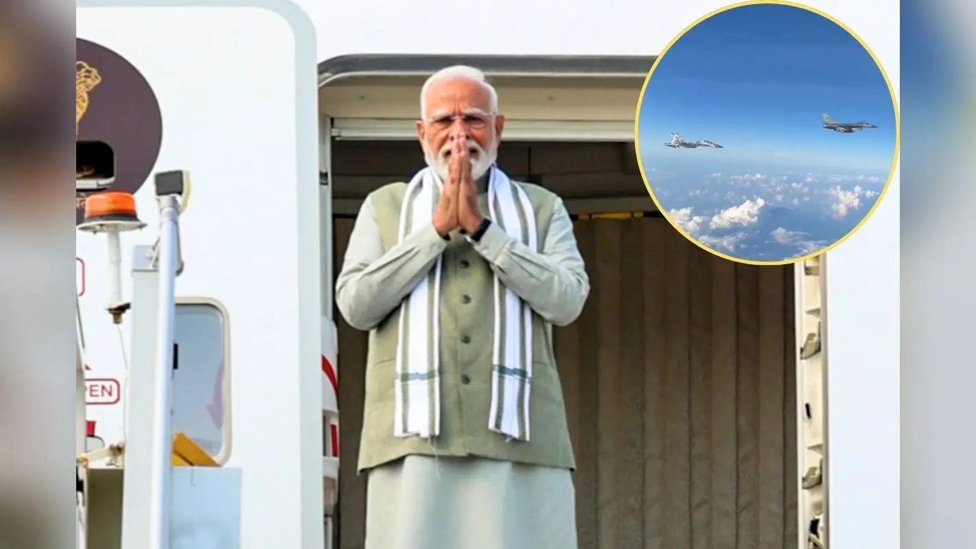 पीएम मोदी का इंडोनेशिया में ग्रैंड वेलकम: आसमान में लड़ाकू विमान, जमीन पर राष्ट्रपति ने की अगवानी
