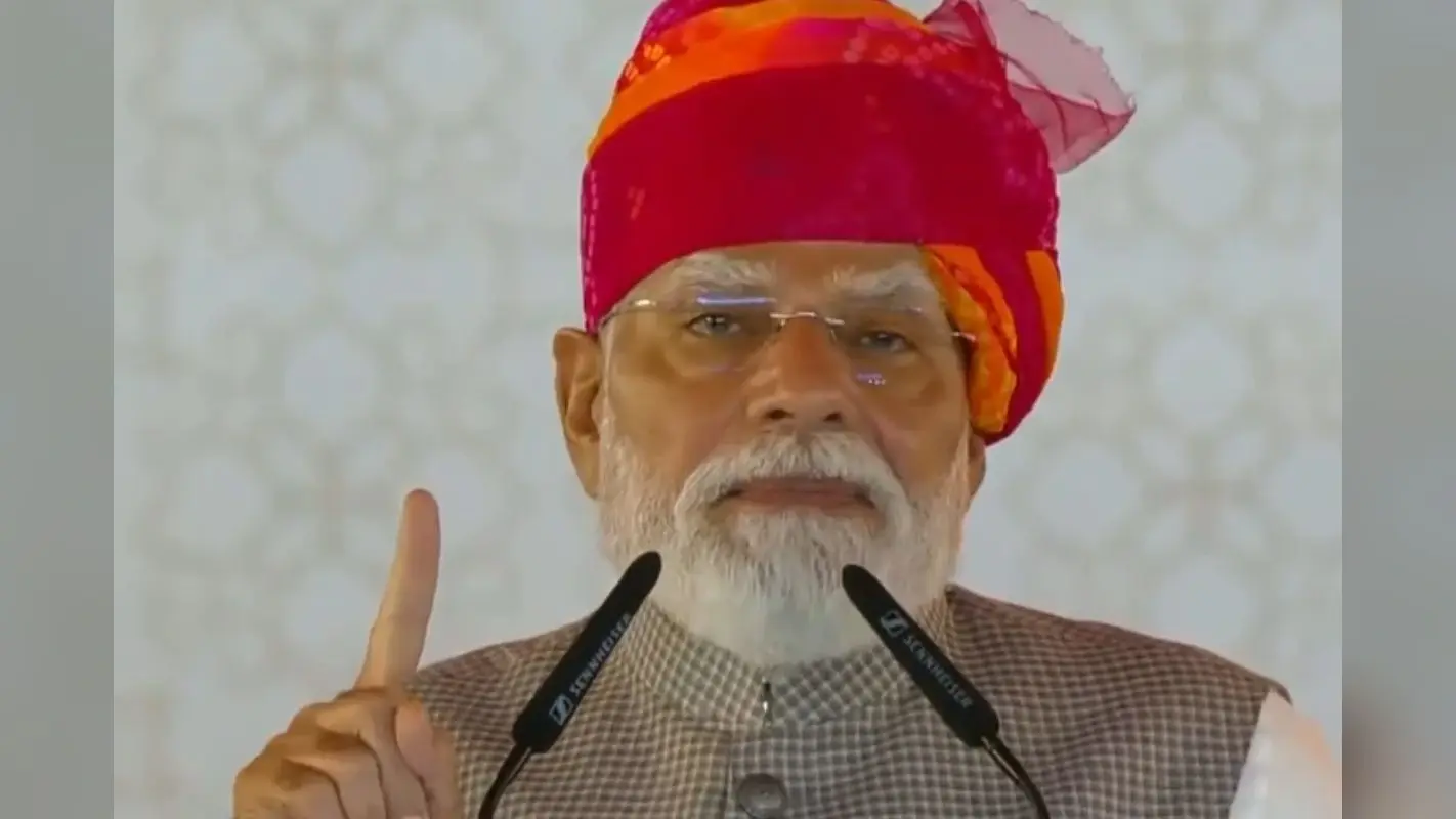 राजस्थान को 1.06 लाख करोड़ की सौगात: पीएम मोदी बोले- चुनौती कितनी भी हो, संकल्पों से पीछे नहीं हटता भारत