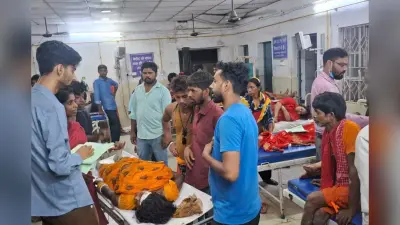 बाबाधाम से लौट रहे श्रद्धालुओं की ऑटो का हुआ एक्सीडेंट, 6 घायल, दो की हालत गंभीर