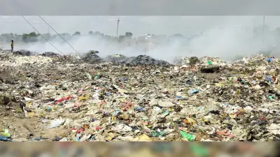कैमूर में हर महीने सफाई पर लाखों खर्च, फिर भी सड़क किनारे फेंका जा रहा कूड़ा, नगर पंचायत की खुली पोल