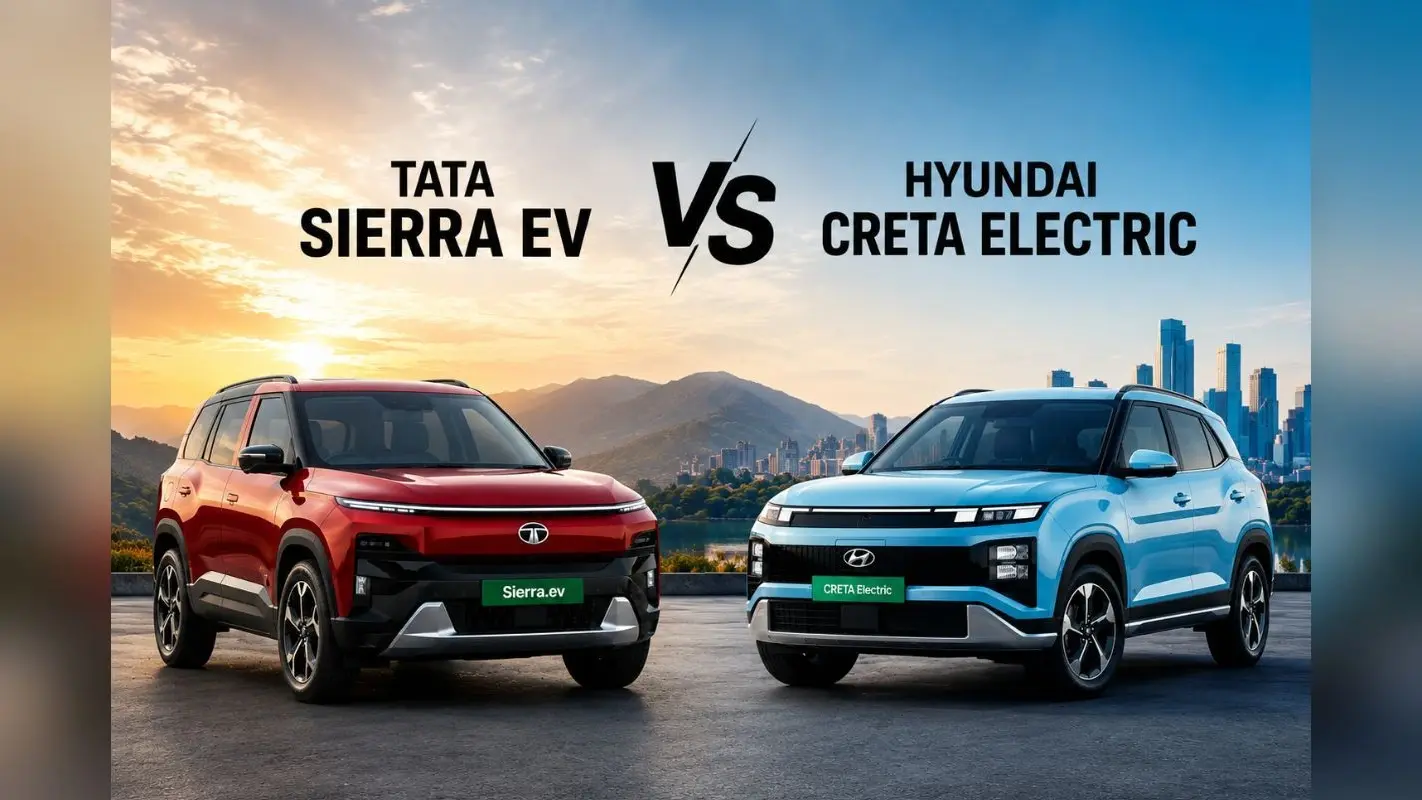 Tata Sierra EV या Hyundai Creta Electric? जानिए किस SUV पर पैसा लगाना रहेगा फायदे का सौदा