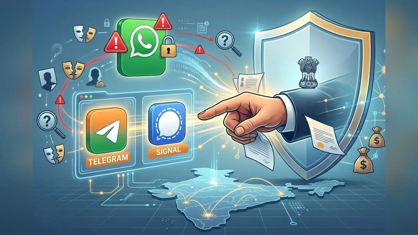 ‘यूजरनेम’ फीचर पर सरकार का एक्शन: WhatsApp के बाद Telegram और Signal को भी भेजा नोटिस