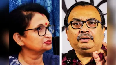 तृणमूल का संकट गहराया, ममता बनर्जी को छोड़ रीतब्रत से मिलीं चंद्रिमा भट्टाचार्य, कुणाल घोष ने बोला हमला