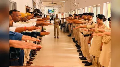 सतर्कता, ईमानदारी और पारदर्शिता की दिलाई गई शपथ, एसपी ने कर्मियों को किया प्रेरित