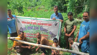 साप्ताहिक साइकिल यात्रा से पर्यावरण और फिटनेस का संदेश, 2016 से हर रविवार चल रहा जनजागरूकता अभियान