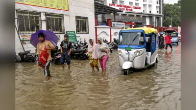उत्तराखंड में भारी बारिश, 5 जिलों के लिए ऑरेंज अलर्ट; बद्रीनाथ और केदारनाथ मार्ग प्रभावित