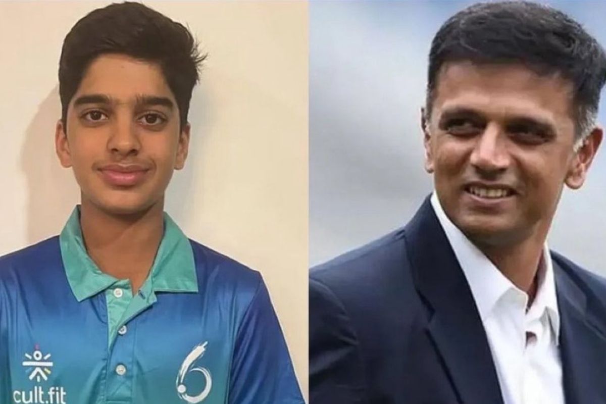 राहुल द्रविड़ के बेटे अन्वय का टीम इंडिया में डेब्यू, श्रीलंका के खिलाफ अंडर-19 वनडे सीरीज में मिला मौका