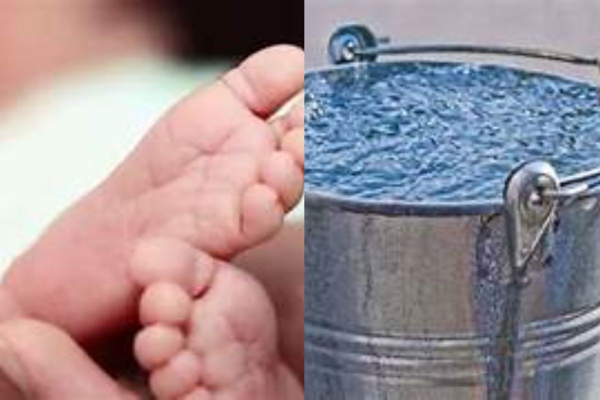 मुरादाबाद में एक पल की लापरवाही ने ले ली मासूम की जान, पानी की बाल्टी में गिरने से बच्ची की मौत