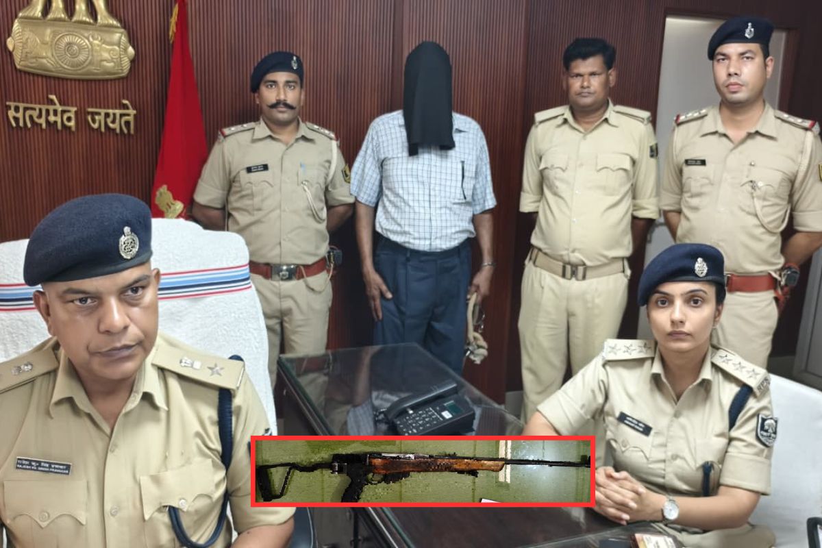 साहेबगंज में हर्ष फायरिंग का खुलासा, गार्ड गिरफ्तार; लूटकांड के तीन शातिर भी दबोचे गए
