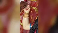निर्माणाधीन गंगा मंदिर में शरारती तत्वों ने पहुंचाया नुकसान, दानपेटी का ताला तोड़ा, पुलिस जांच में जुटी
