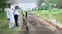 मनसाही में छठ व्रतियों के लिए बड़ी सौगात, कुरेठा पंचायत में 105 फीट लंबे पक्के छठ घाट का निर्माण कार्य शुरू