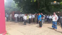 मुंगेर न्यायालय के नए भवन में भीषण आग, मजिस्ट्रेट चैंबर तक पहुंचीं लपटें, रिकॉर्ड जलने की आशंका