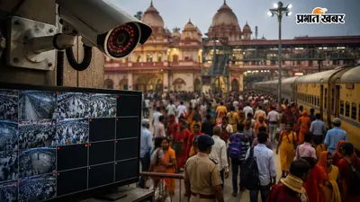 लाखों श्रद्धालुओं के बीच अयोध्या धाम रेलवे स्टेशन की सुरक्षा पर सवाल, बंद मिले 149 CCTV कैमरे