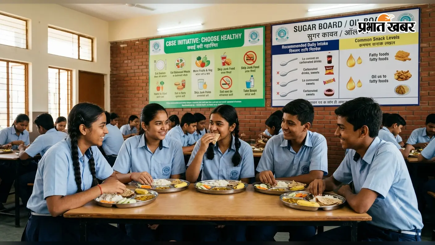 हेल्दी खाना खाते स्टूडेंट्स की AI जनरेटेड फोटो हेल्दी खाना खाते स्टूडेंट्स की AI जनरेटेड फोटो