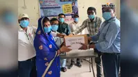 Sitamarhi News: रीगा में टीबी मरीजों को मिला फूड बास्केट, टीबी मुक्त प्रखंड बनाने पर जोर