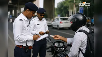 यातायात नियमों पर रांची ट्रैफिक पुलिस सख्त: जुलाई में कटा 1.20 लाख से अधिक चालान