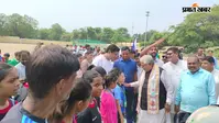गया जी जिला किड्स एथलेटिक्स चैंपियनशिप में 350 बच्चों ने दिखाया दम, डॉ. प्रेम कुमार ने बढ़ाया उत्साह
