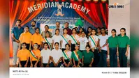 मेरिडियन अकादमी में अंतरसदनीय देशभक्ति नृत्य प्रतियोगिता, छात्र-छात्राओं ने जीता दिल