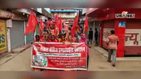 बक्सर में तीसरे दिन भी नहीं थमी नगर निकाय कर्मियों की हड़ताल, डुमरांव में विरोध मार्च, सरकार के खिलाफ जताया आक्रोश