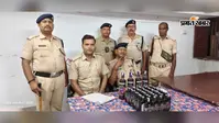 सीवान पैसेंजर ट्रेन से 12.72 लीटर विदेशी शराब बरामद, लावारिस हालत में मिली खेप