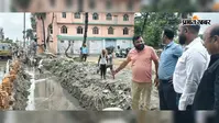 Motihari News: डीएम ने नाला और सम्राट अशोक भवन निर्माण कार्य का किया निरीक्षण, गुणवत्ता पर दिया जोर